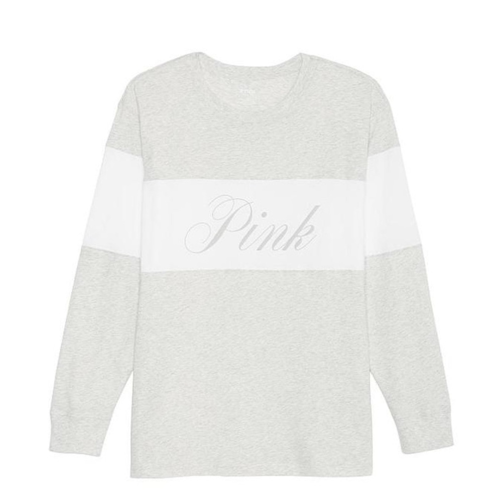 PINK Victoria's Secret Heather Gray Top